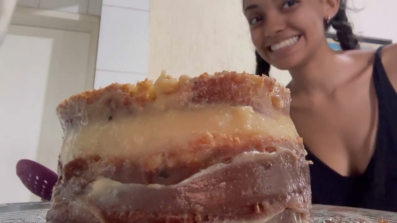 Fazendo bolo para o aniversário de 59 anos do meu pai 🎂🎁🎉🎈