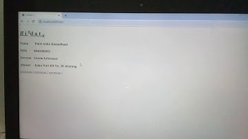 Tugas Pertemuan 2 Pemrograman Berbasis Web