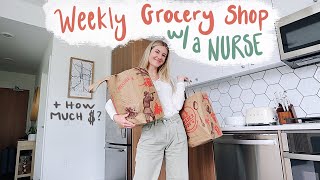 Shop with me for a Week of Meals as a Nurse: Lunch, Snack, & TJ's inspo