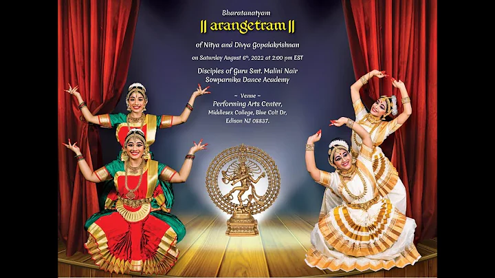 Bharatanatyam Arangetram of Nitya & Divya Gopalakr...