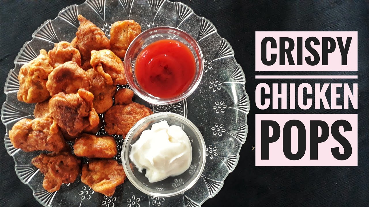 Crispy Chicken Pops Recipe Quick & easy YouTube