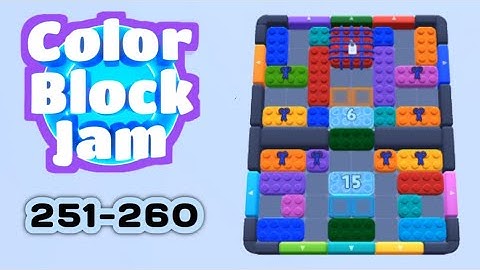 Color Block Jam Level 251-260 | No Commentary, No Music | Android Gameplay