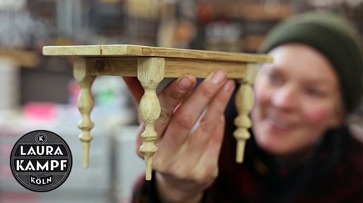 Making a Mini Oak Table from a Log