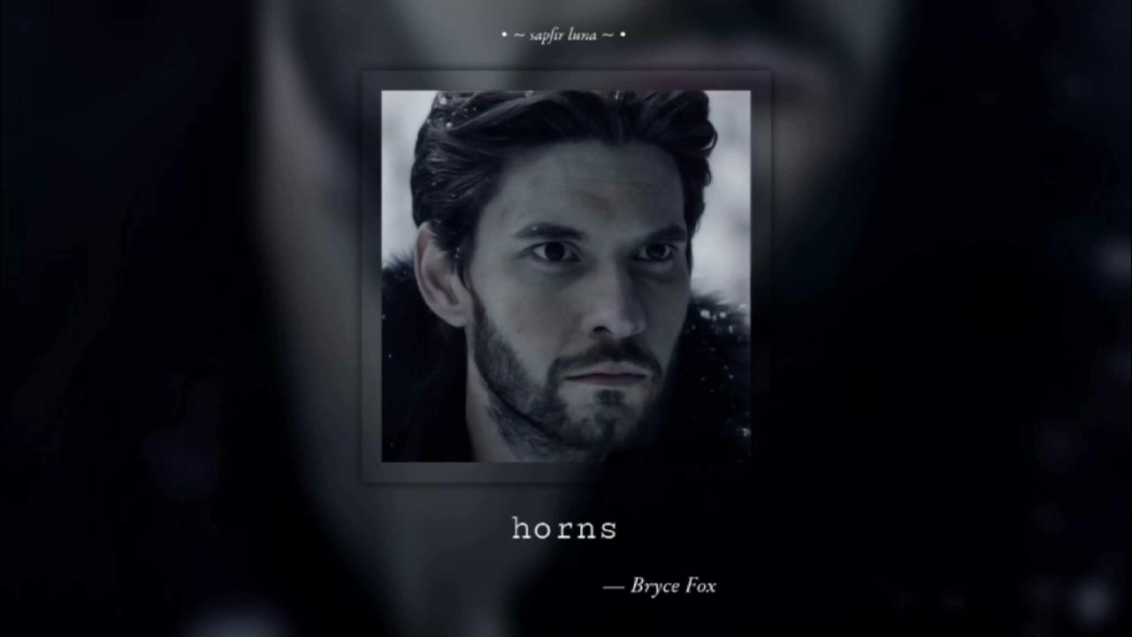 horns Bryce Fox • ( speed version/reverb ) • ♡ YouTube