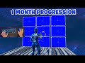 My 1 Month Keyboard and Mouse Progression + HANDCAM (Tips and Tricks)