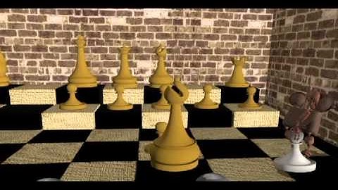 steampunk chess robot t2228366