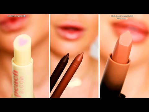 Stunning Lipstick Tutorials And Full Face Makeup Looks Compilation 2021