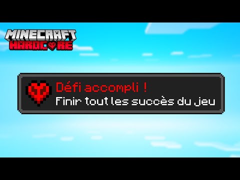 J'ai complété TOUS les OBJECTIFS sur Minecraft en Hardcore #30