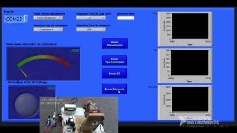 video control de motor
