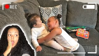 HIDDEN CAMERA CATCHES EMMA BABYSITTING LEANNI!! **YOU WON'T BELIEVE WHAT HAPPENED**