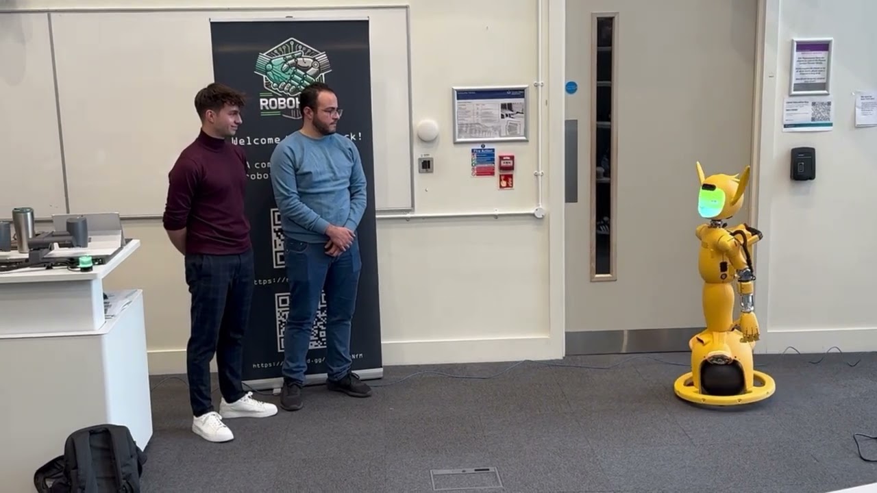 Mirokai hackathon demo: Museum guide