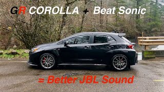 GR COROLLA | Beat Sonic Amp Installation | Improve The JBL OEM Stereo Experience