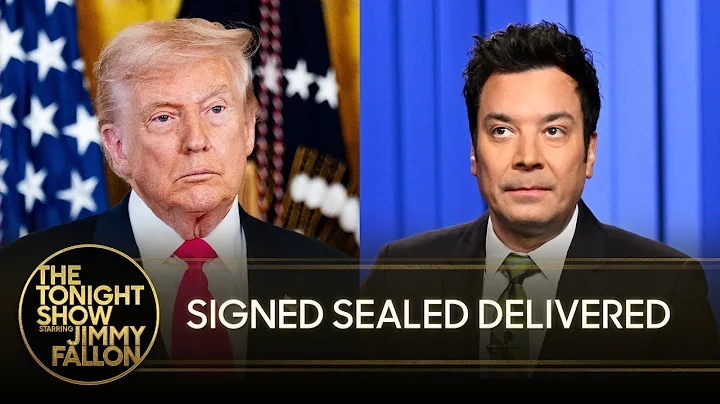 Epstein Files Bill Hits Trump's Desk After He Called Them a Hoax | The Tonight Show