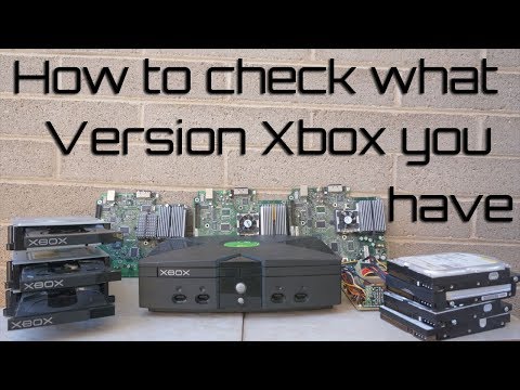 How to tell what version original xbox you have