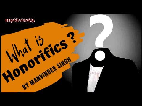Honorifics in English | What is Honorifics | Correct Use of Honorific | Name Tittle | #BeyondShiksha