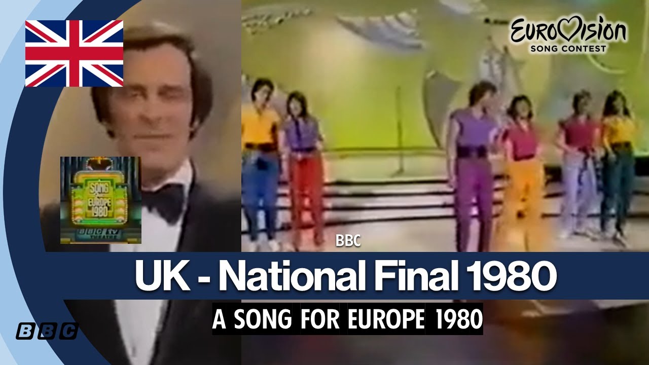 EUROVISION SONG CONTEST BRITISH NATIONAL FINAL 1980 UK - A SONG FOR EUROPE 1980 (BBC)