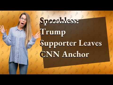 How Did A Trump Supporter's Comments Leave Cnn's Anchor Speechless