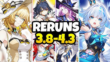 NEW UPDATE! RERUN CHARACTER BANNER ROADMAP FOR 3.8-4.3 | Aglaea, Cerydra, Jade - Honkai Star Rail