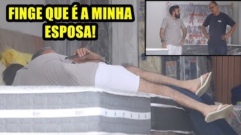 TESTANDO O COLCHÃO JUNTO COM O VENDEDOR : MANDE A SUA #337