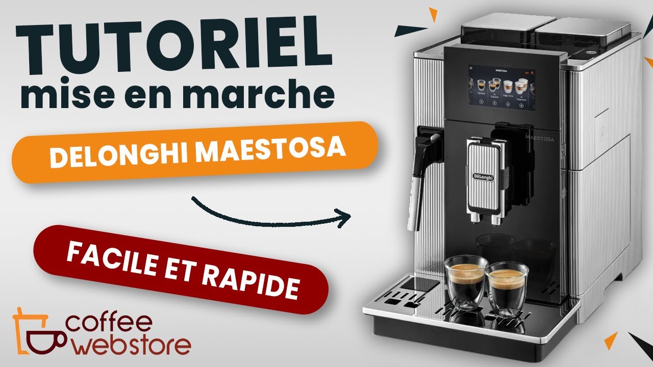 Détartrage de la machine à café en grains Delonghi Specialista Prestigio  par Coffee-Webstore