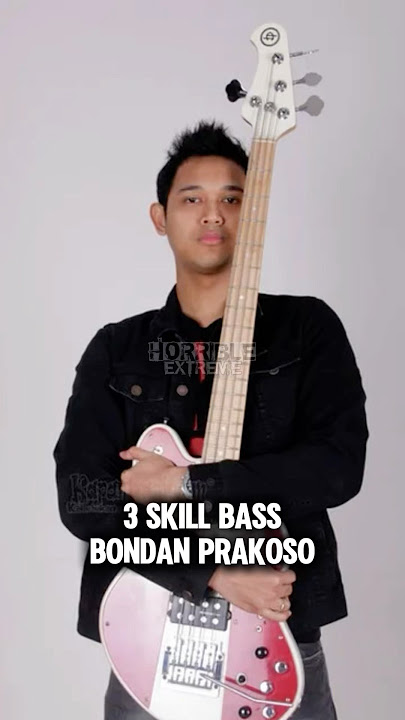 3 Skill Bass Bondan Prakoso #viral #bondanprakoso #bassist #shorts
