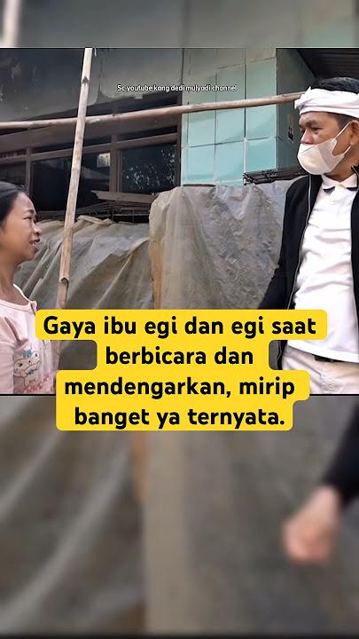 Asli dah positif ini ibu kandung egi😊