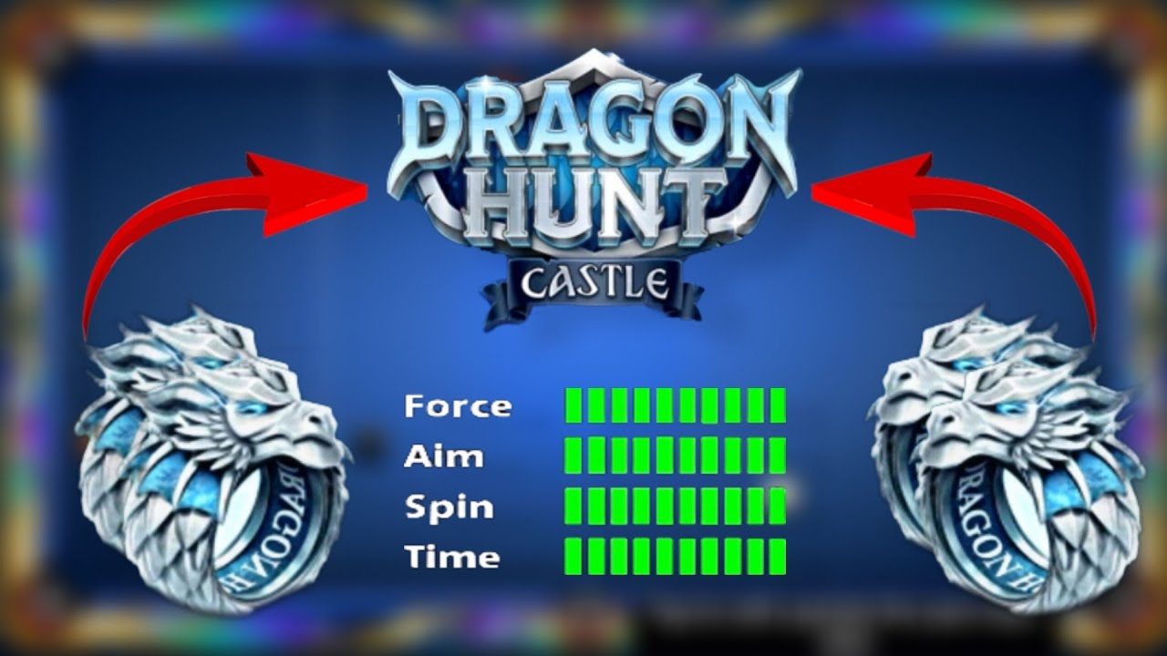 8 Ball Pool - Dragon Hunt 🖤