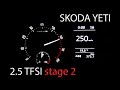 0-250 км/ч разгон Skoda Yeti 400+ л.с. с мотором от Audi TT RS 2.5 TFSI