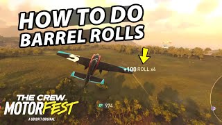 How To Barrel Roll While Flying in The Crew Motorfest