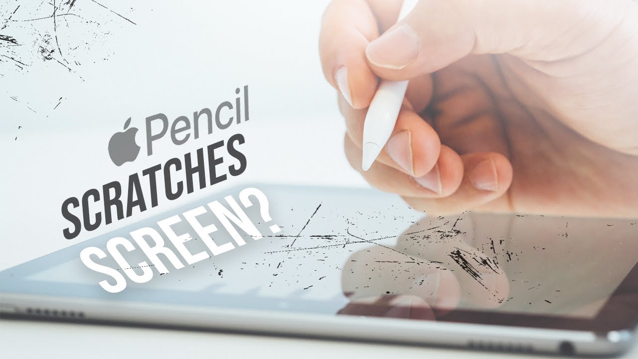 Can the Apple Pencil scratch the screen?