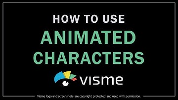 How to Use Animated Characters in Visme
