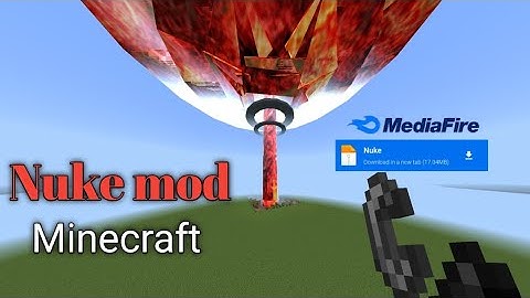 “INSANE Nuclear Weapon Mod for Minecraft Bedrock (1.21+) 💣”