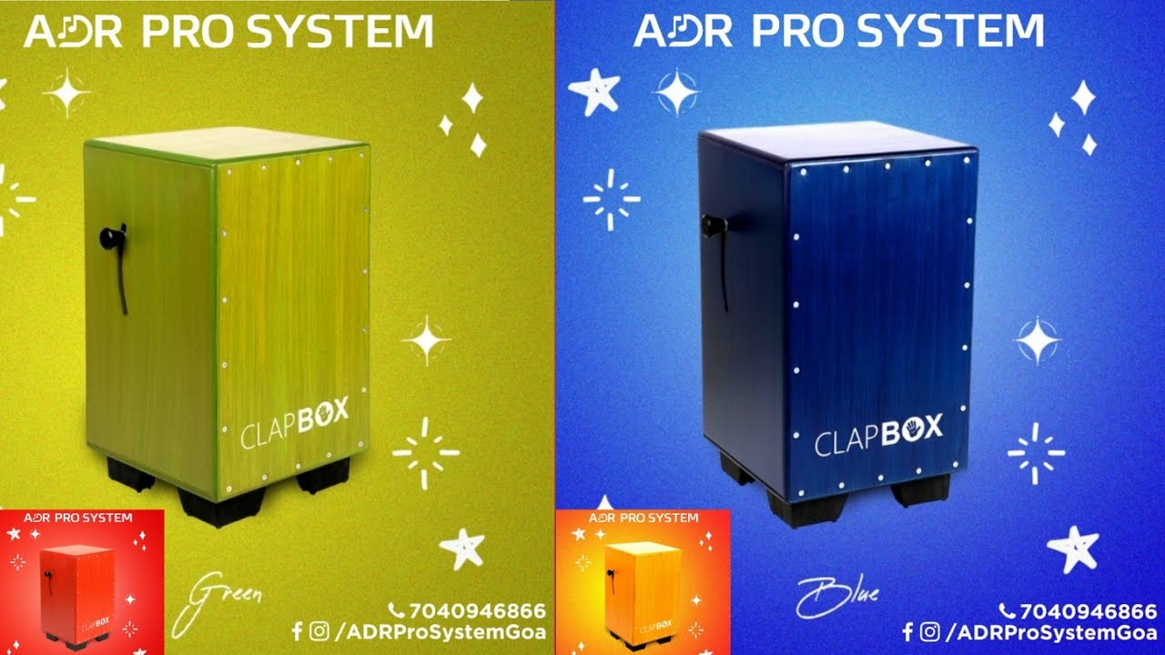 NEW LAUNCH ALERT 🔥 | CLAPBOX CB 40 ADJUSTABLE SNARE CAJON