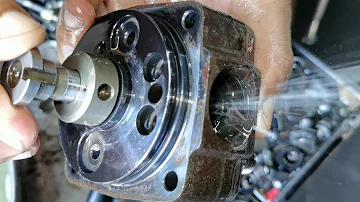 how to fuel pump head rotor prashor checking