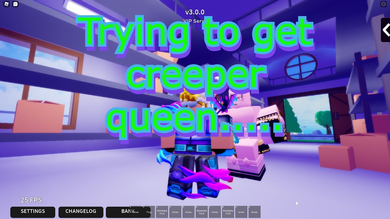 So i tried getting creeper queen in stands awakening.... YouTube