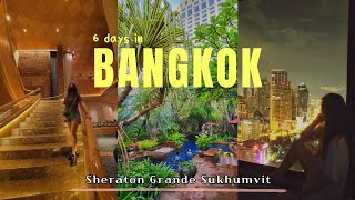 [Thailand Travel] 🛫Sheraton Grande Sukhumvit Bangkok Luxury Hotel | 태국 방콕 여행 |  쉐라톤 그랜드 수쿰빗 방콕 ep.1💋