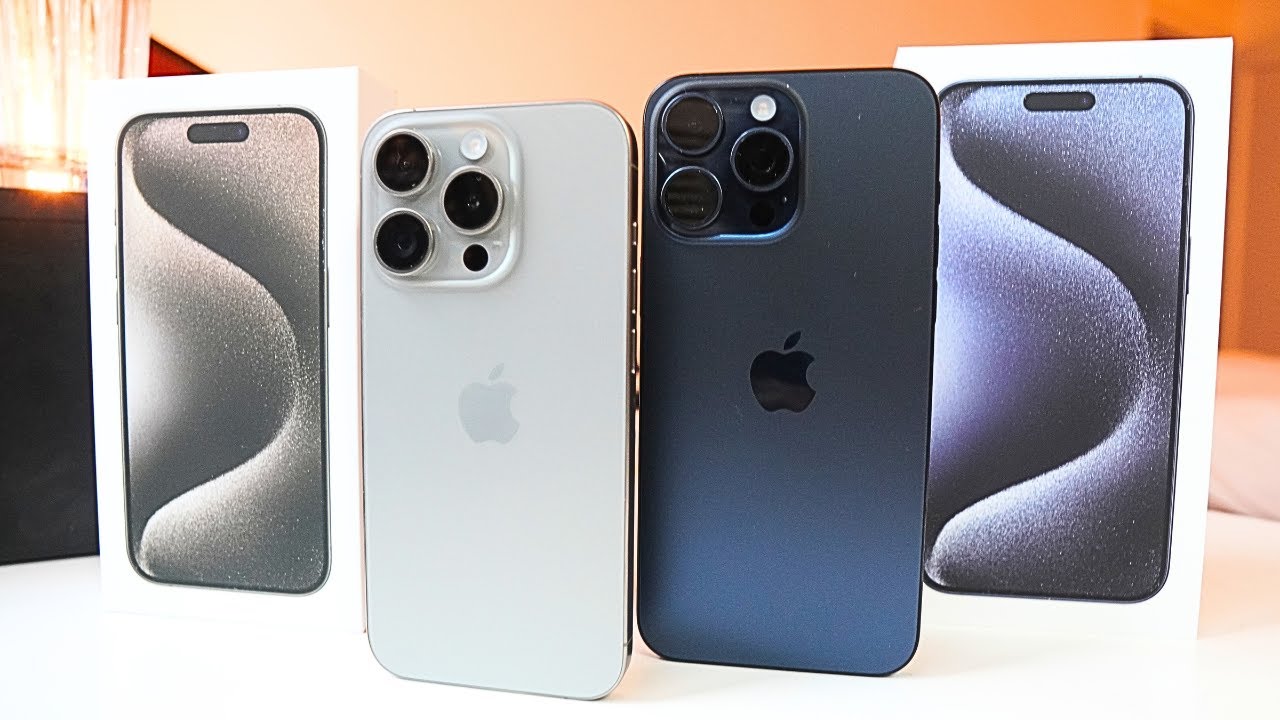 iPhone 15 Pro - Which Color Should You Get? (Natural vs Blue