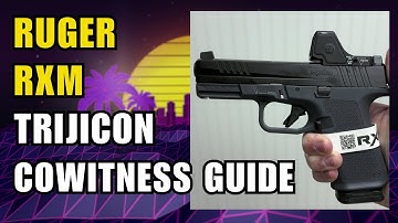 Ruger RXM Trijicon Red Dot Co-Witness Guide