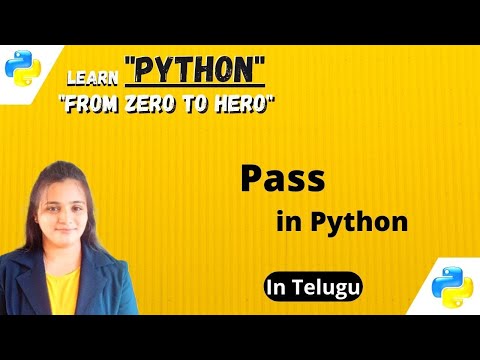 Pass Statement in