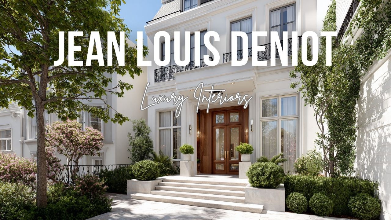 Sophisticated Luxury Interiors inspired by Jean Louis Deniot Parisian modern glamour
