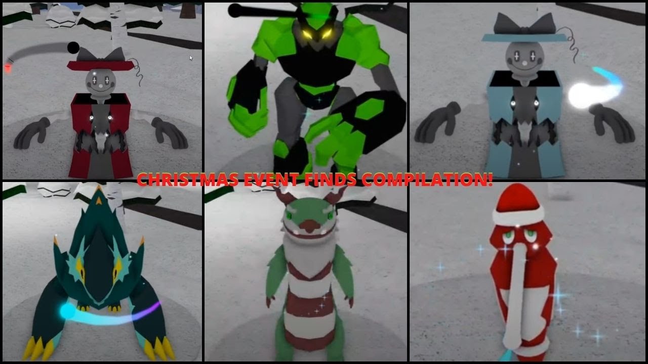 Loomian Legacy - Подборка редких находок с рождественского события 2021 года!