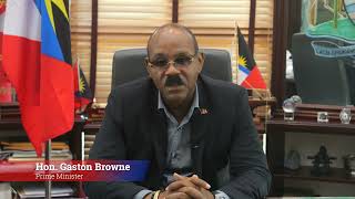 PM BROWNE WARNS ABOUT RISK OF ‘ECONOMIC RECOLONIZATION’ IN EMANCIPATION MESSAGE