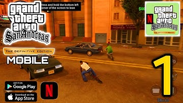GTA San Andreas Definitive Edition Mobile Gameplay Walkthrough Part 1 (Android , iOS) @Techzamazing