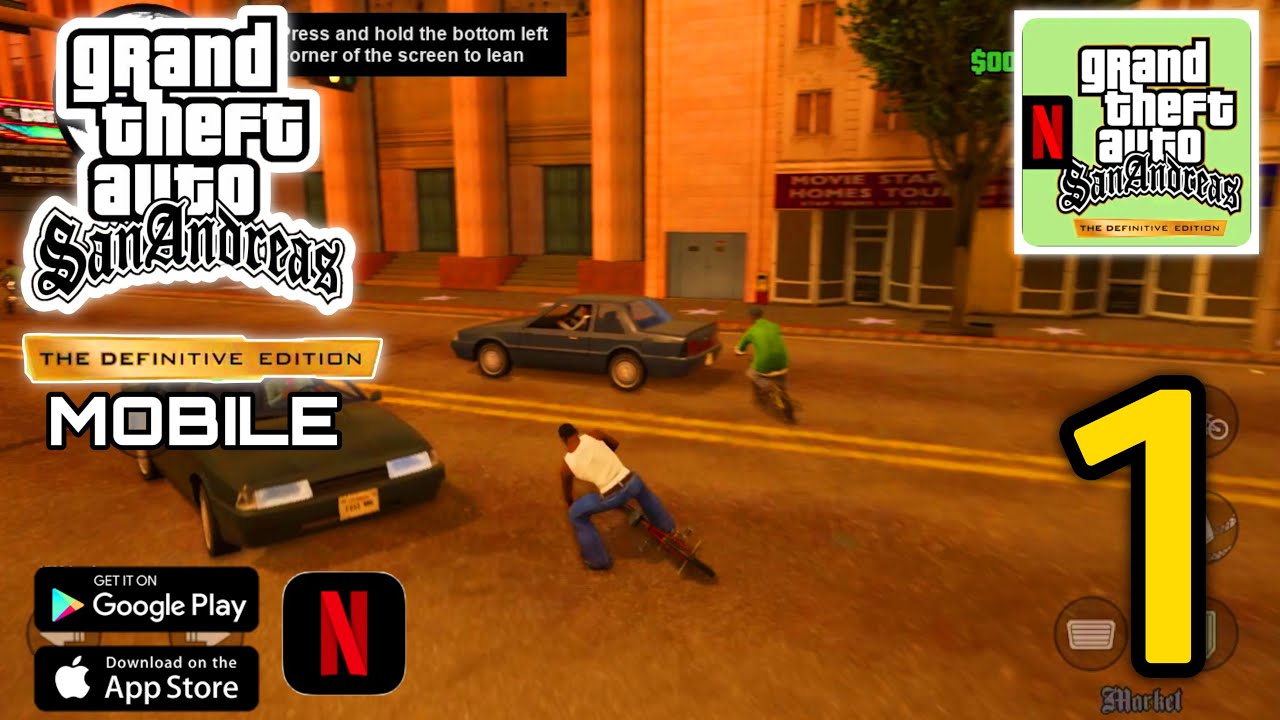 GTA San Andreas Definitive Edition Mobile Gameplay Walkthrough Part 1 ...