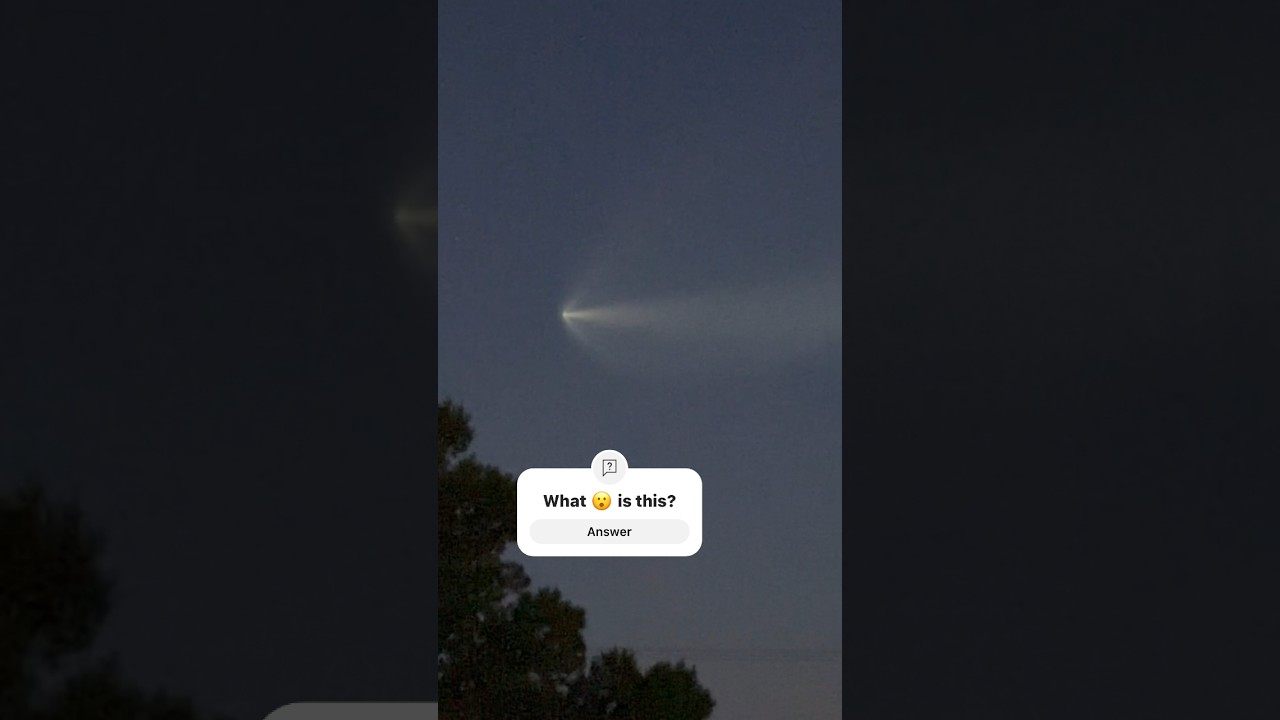 What is this? In the sky￼ in the High Desert California