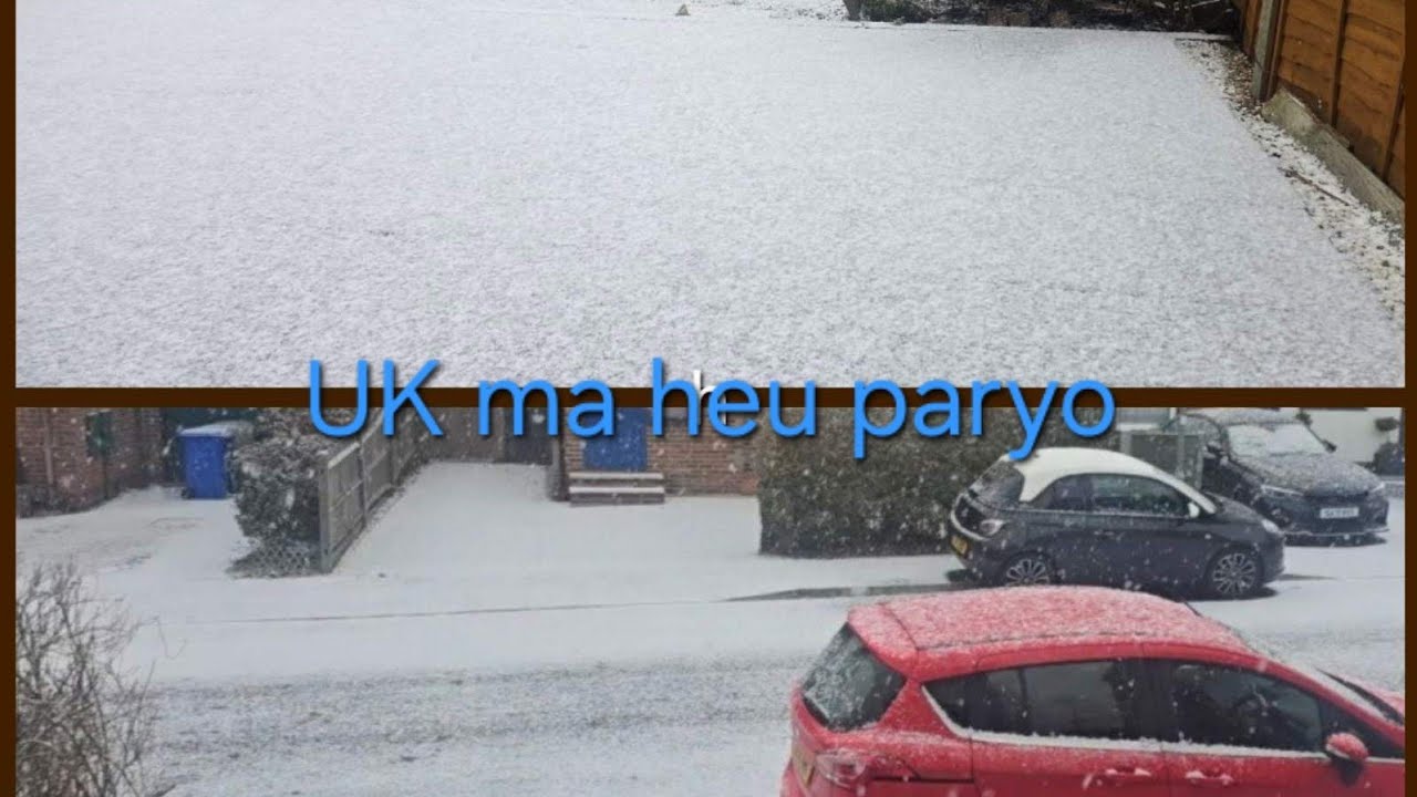         Snow fall in UK! 2025