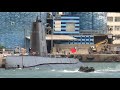 海獅潛艦睽違12年 駛入基隆港及海陸蛙兵海上動態操演(預演)ROC Marine Corps & NAVY  SS-791 Sea lion Submarine