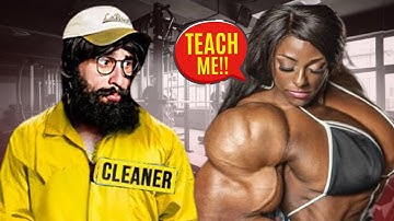 Ego Bodybuilder Went Silent After Cleaner’s Lift 😱  Anatoly GYM PRANK