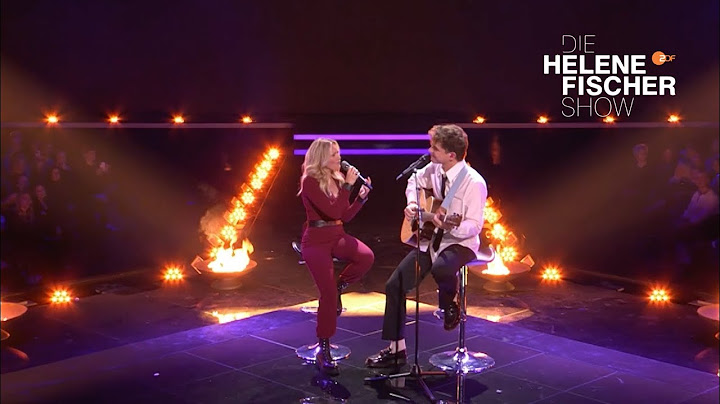 Helene Fischer, Gregor Hägele - Ein bisschen mehr (Live von der Helene Fischer Show 2024)