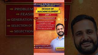 Design of machine element || Unit 1 || Important Questions 🔥 || Design Philosophy 💯 ||